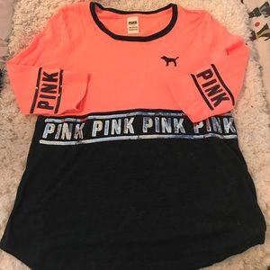 Victoria's Secret Pink Sequined Top